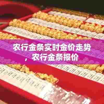 农行金条实时金价走势,农行金条报价