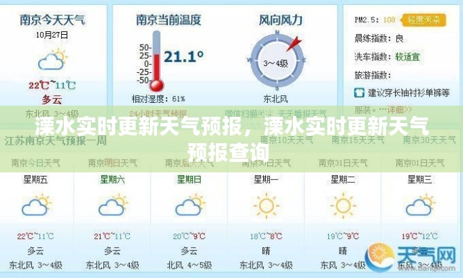 溧水实时更新天气预报,溧水实时更新天气预报查询