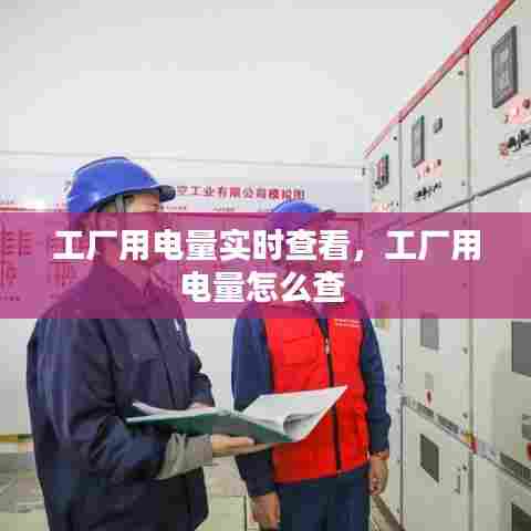 工厂用电量实时查看,工厂用电量怎么查