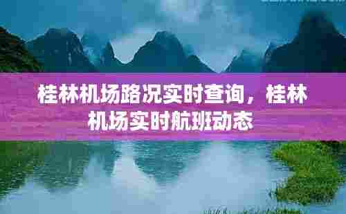 桂林机场路况实时查询,桂林机场实时航班动态