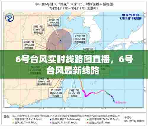 6号台风实时线路图直播,6号台风最新线路
