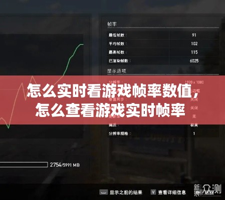 怎么实时看游戏帧率数值,怎么查看游戏实时帧率