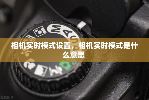 相机实时模式设置,相机实时模式是什么意思