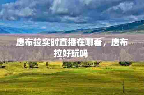 唐布拉实时直播在哪看,唐布拉好玩吗