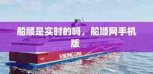 船顺是实时的吗,船顺网手机版