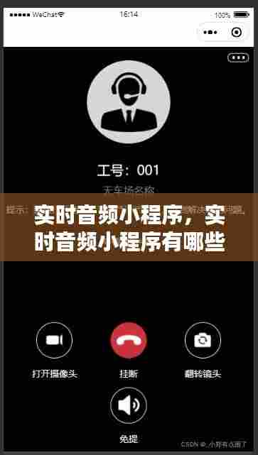 实时音频小程序，实时音频小程序有哪些 