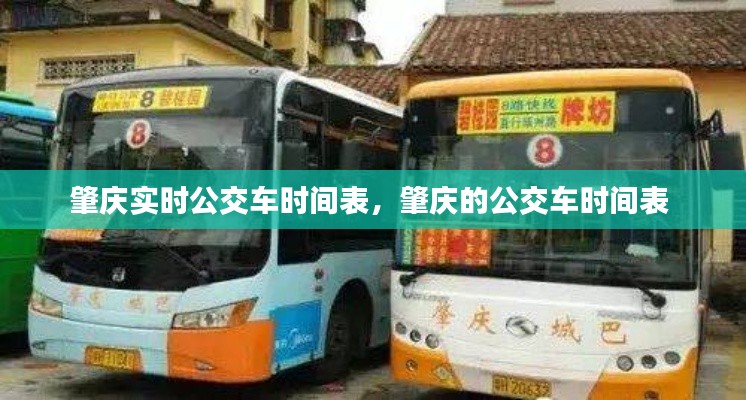 肇庆实时公交车时间表,肇庆的公交车时间表