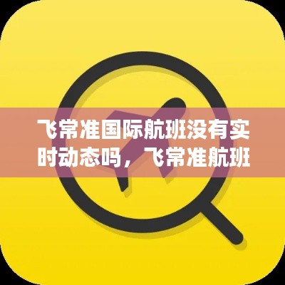 飞常准国际航班没有实时动态吗,飞常准航班查询官网