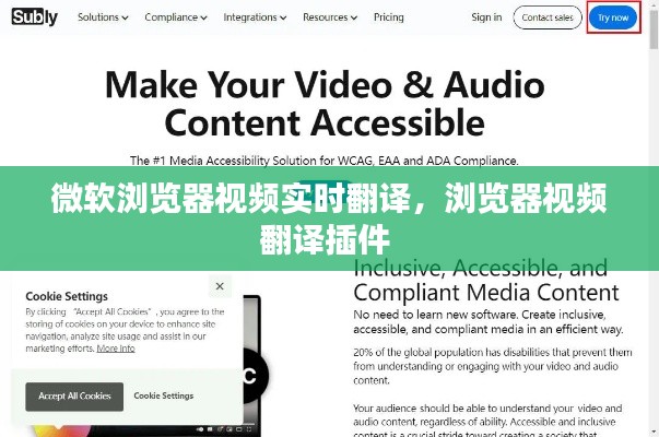 微软浏览器视频实时翻译，浏览器视频翻译插件 