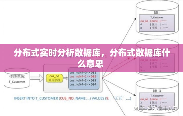分布式实时分析数据库,分布式数据库什么意思