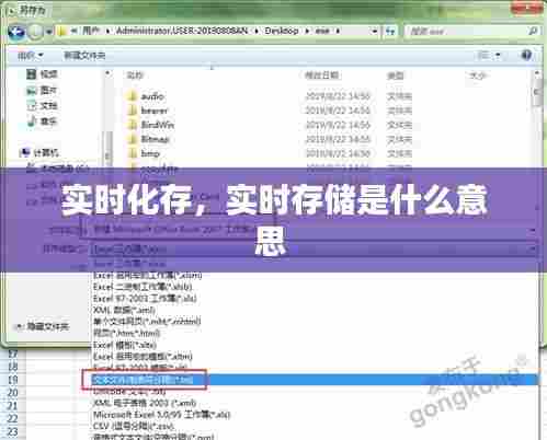 实时化存,实时存储是什么意思