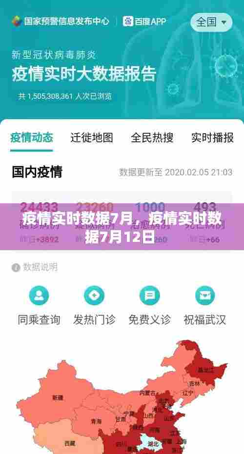 疫情实时数据7月，疫情实时数据7月12日 