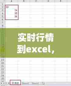 实时行情到excel，实时行情接口 