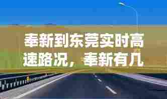 奉新到东莞实时高速路况,奉新有几个高速出口