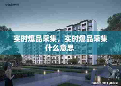 实时爆品采集，实时爆品采集什么意思 