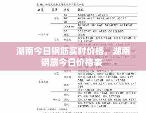 湖南今日钢筋实时价格，湖南钢筋今日价格表 
