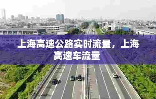 上海高速公路实时流量，上海高速车流量 