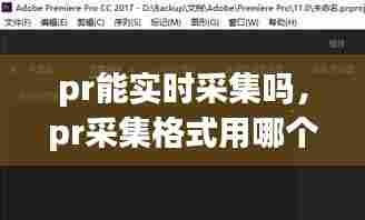 pr能实时采集吗，pr采集格式用哪个 