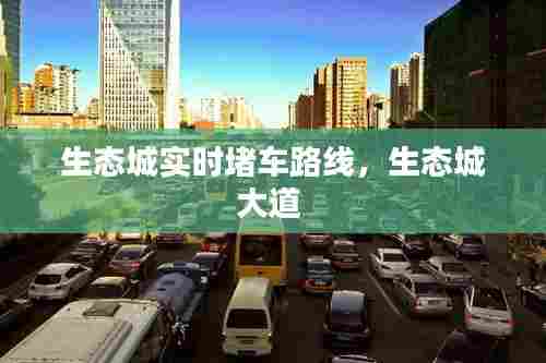 生态城实时堵车路线，生态城大道 