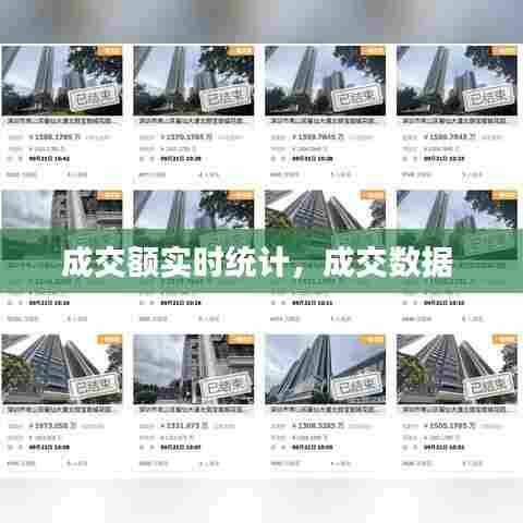 成交额实时统计,成交数据
