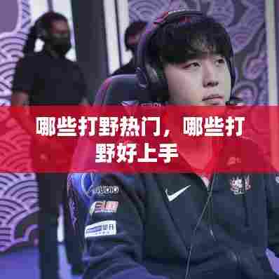 哪些打野热门,哪些打野好上手