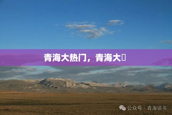青海大热门，青海大垚 