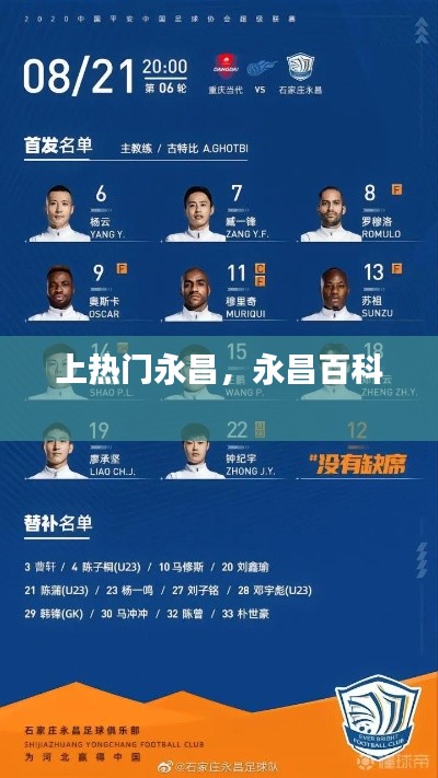 上热门永昌，永昌百科 