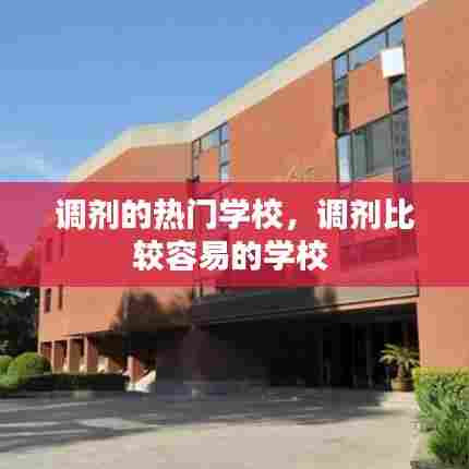 调剂的热门学校，调剂比较容易的学校 