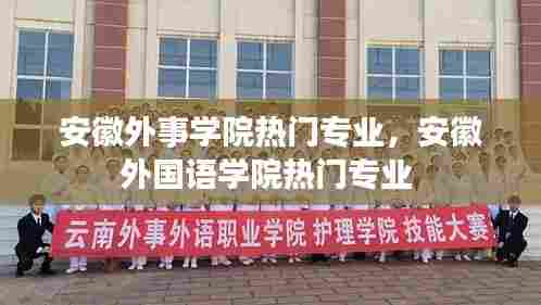 安徽外事学院热门专业，安徽外国语学院热门专业 