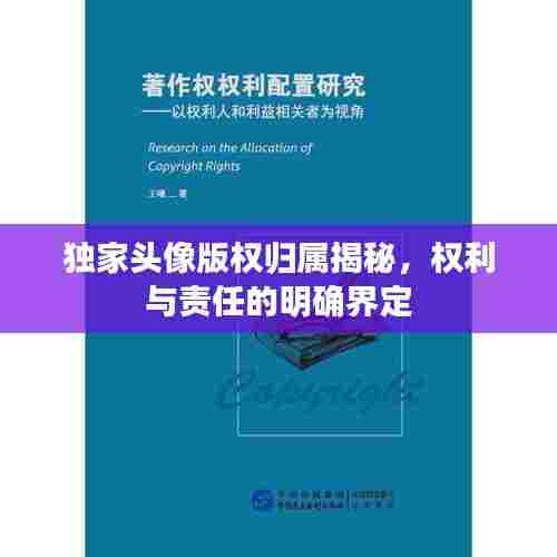 独家头像版权归属揭秘,权利与责任的明确界定
