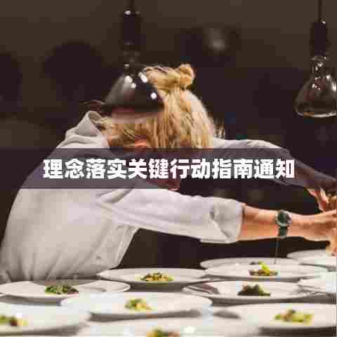 理念落实关键行动指南通知