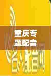 重庆专题配音技巧揭秘，提升声音魅力的秘诀