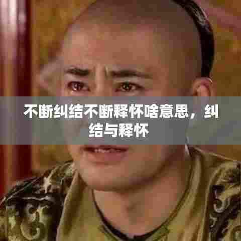 不断纠结不断释怀啥意思,纠结与释怀