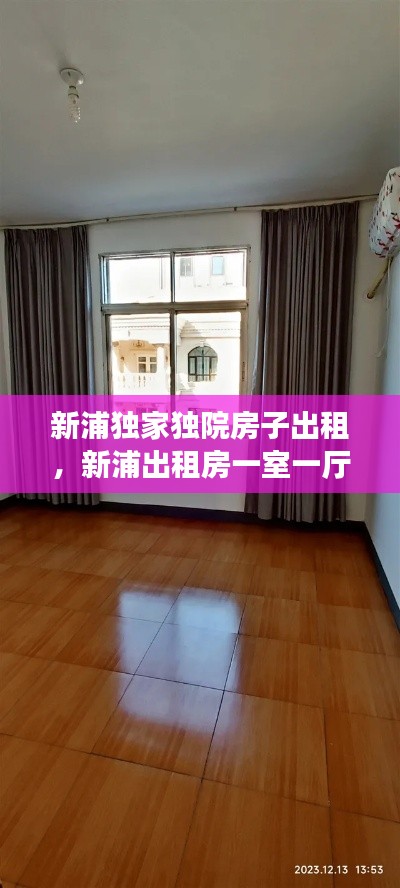 新浦独家独院房子出租,新浦出租房一室一厅