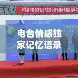 电台情感独家记忆语录，心灵深处的触动瞬间