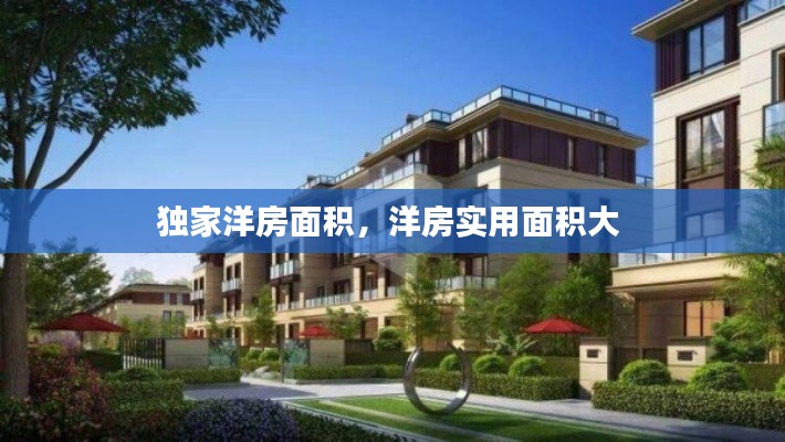 独家洋房面积，洋房实用面积大 