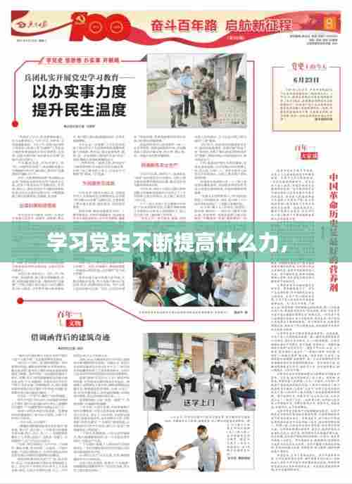 学习党史不断提高什么力,