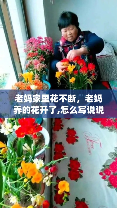 老妈家里花不断，老妈养的花开了,怎么写说说 