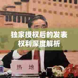 独家授权后的发表权利深度解析