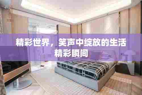 精彩世界,笑声中绽放的生活精彩瞬间