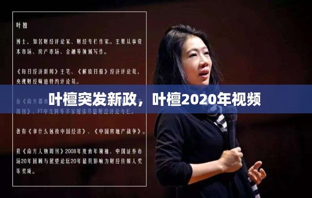 叶檀突发新政,叶檀2020年视频
