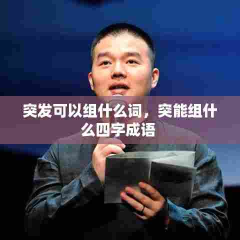 突发可以组什么词,突能组什么四字成语