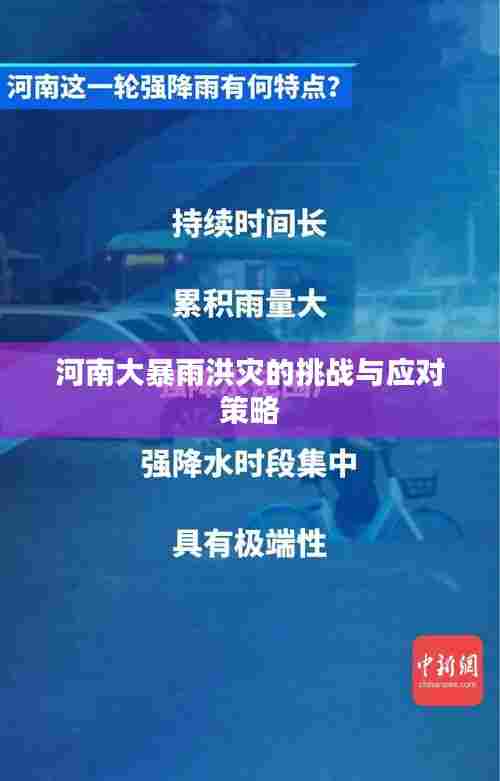 河南大暴雨洪灾的挑战与应对策略