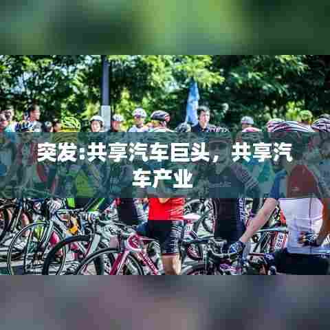 突发:共享汽车巨头，共享汽车产业 