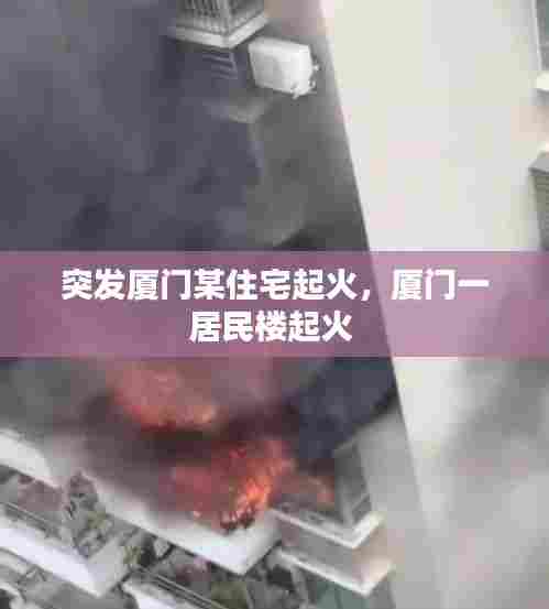 突发厦门某住宅起火，厦门一居民楼起火 