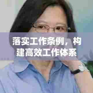 落实工作条例，构建高效工作体系的稳固基石