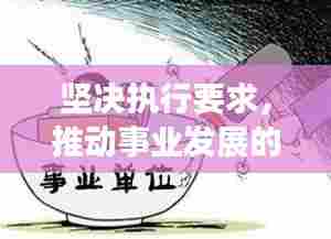坚决执行要求，推动事业发展的关键行动举措
