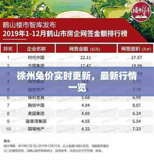 徐州兔价实时更新，最新行情一览