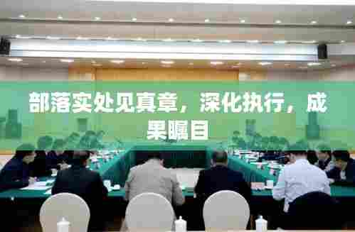 部落实处见真章，深化执行，成果瞩目