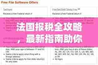 法国报税全攻略,最新指南助你轻松完成税务申报!